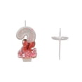 thumbnail image 2 of Bougies d'Anniversaire Chiffres pour Gâteau - Ensemble de 0-9 Bougies en Cire Rouges pour Décorations de Fête et Célébration du Réveillon, 2 of 6