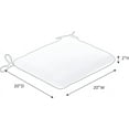 thumbnail image 2 of GHooa Patio Cushions - (2 Pack) - 20" W x 20" L x 2.5" T, Outdoor Chair Cushion with Comfort, Style & Durability Designed for Outdoor Living-Maxim Classic, 2 of 9