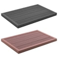thumbnail image 3 of vidaXL WPC Floor Element WPC Board for Solar Shower Pool Ladder Anti Slip Pad, 3 of 12