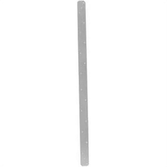 MiTek LSTA Series LSTA24 Light-Capacity Strap Tie, 24 in L, 1-1/4 in W, Galvanized Steel 50 Pack