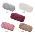 thumbnail image 4 of ZheElen 2pcs Flat Hand-Knit Woven Thread Blanket Braided DIY Crochet Crocheting Yarn, 4 of 6