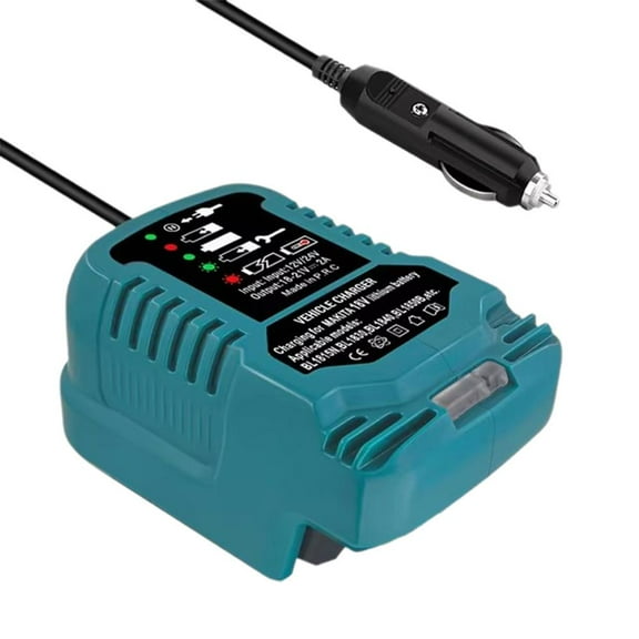 Car Battery Charger Replace for Makit-a/for 18V 20V Lithium Ion Battery Charger Car Vehicle Starter Charger(NOT for 12V, 14.4V)