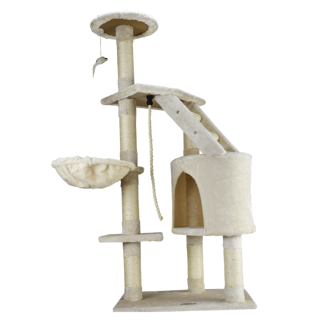 MUEBLE C/CASA Y HAMACA P/GATO 120 CM Fancy Pets 120 CM