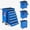 Blue, variant on Memoryfield Rolling Tool Chest, 6 Drawer Tool Storage Cabinet with Locking System, Tool Cart Organizer for Garage Workshop, Blue