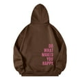 thumbnail image 2 of Women's Hoodies & Sweatshirts Fashion Oversized Sweatshirt Hoodie for Casual Wear, 2 of 3