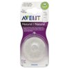 Philips Avent Natural SCF652 - Slow flow nipple (pack of 2)
