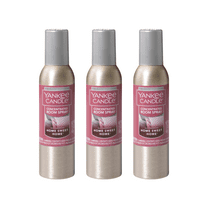 Yankee Candle Concentrated Air Freshener Room Spray, Odor Eliminator for Home, Bathroom, Home Sweet Home, 1.5 Oz (Pack of 3)