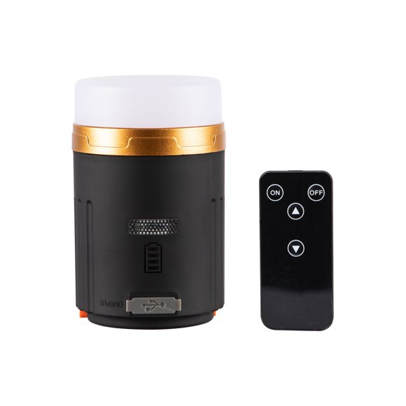 Icon Best 4800mah USB Rechargeable and Remote Control Camping Lantern, Ipx6 Waterproof with Smart Display Power