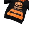 thumbnail image 3 of Inevnen 2PCS Baby Boys' Mama is My Boo Outfit Set Halloween Pumpkin Ghost Hoodie Sweatshirt Pants Set, 3 of 8