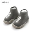 thumbnail image 1 of Toddler Shoes Anti Slip Knitting Cotton Sock Shoes with Toe Protection Design, 1 of 1
