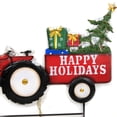 thumbnail image 3 of Christmas Holiday Tractor Yard Decor Lanscape Poke Stake Christmas 31844411, 3 of 3