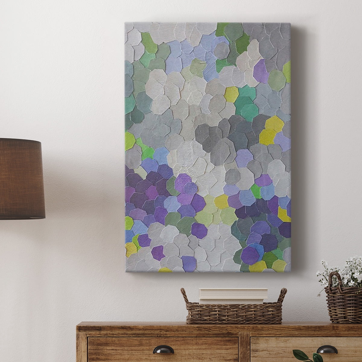 A Garden in Provence Premium Gallery Wrapped Canvas - Ready to Hang