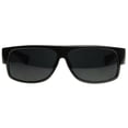 thumbnail image 2 of Locs Male Original OG Mad Dogger Locs Shades Sunglasses w/ Super Dark Lens (Black (No Logo)) - mm, 2 of 3