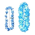 thumbnail image 6 of sunsanly Hawaiian Leis Necklace Colorful Faux Silk Flower Lei Decoration Summer Fake Flower Necklace Beach Pool Party Decorations Supplies, 6 of 8