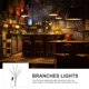 thumbnail image 4 of 2 luces LED de rama con pilas para rellenar jarrones., 4 of 8