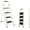 White, variant on ESLIFE 4-Step Folding Ladder, Anti-Slip, Portable, Multi-Use for Home & Office(330lb Capacity), White