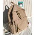thumbnail image 5 of LinYooLi Fashion Canvas Nylon Backpack Satchel for Women Men, Large Shoulder Bag Removable Pendant, 5 of 5