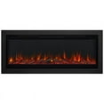 thumbnail image 5 of Real Flame 49" Wall Mounted Recessed Electric Fireplace Insert in Black, 5 of 21
