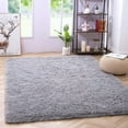 thumbnail image 5 of Homore Modern Area Velvet Rugs for Bedroom, 5.3' x 7.5' , Gray, 5 of 9