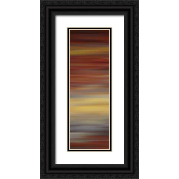 McMasters, James 11x24 Black Ornate Wood Framed with Double Matting Museum Art Print Titled - Metallurgy II