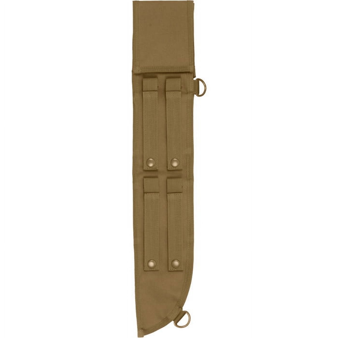 Rothco 18 Inch MOLLE Compatible Machete Sheath, Coyote Brown, -CoyoteBrown
