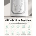 thumbnail image 4 of Grownsy Baby Bottle Warmer 10-in-1 with Timer ,Temperature Control,Defrost, Sterilizer, Heat Baby Food Jars Function, 4 of 9
