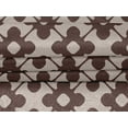 thumbnail image 4 of oneOone Velvet Brown Fabric Floral & Tiles Moroccan Sewing Craft Projects Fabric Prints By Meter 58 Inch Wide, 4 of 5