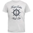 thumbnail image 1 of Sail On White Adult T-Shirt, 1 of 1