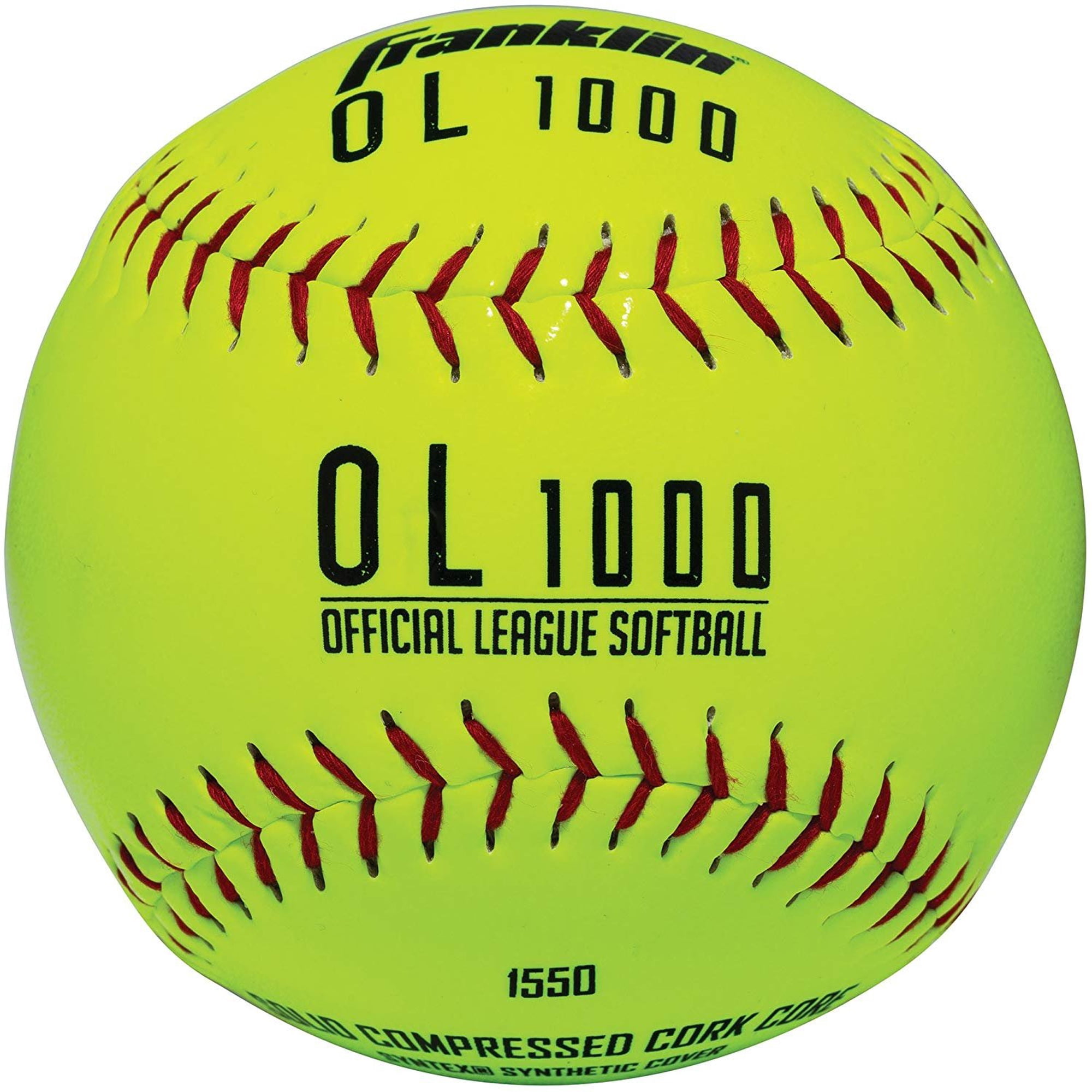 Franklin Sports Practice Softballs - Official Size and Weight Softball - Perfect For Softball Practice