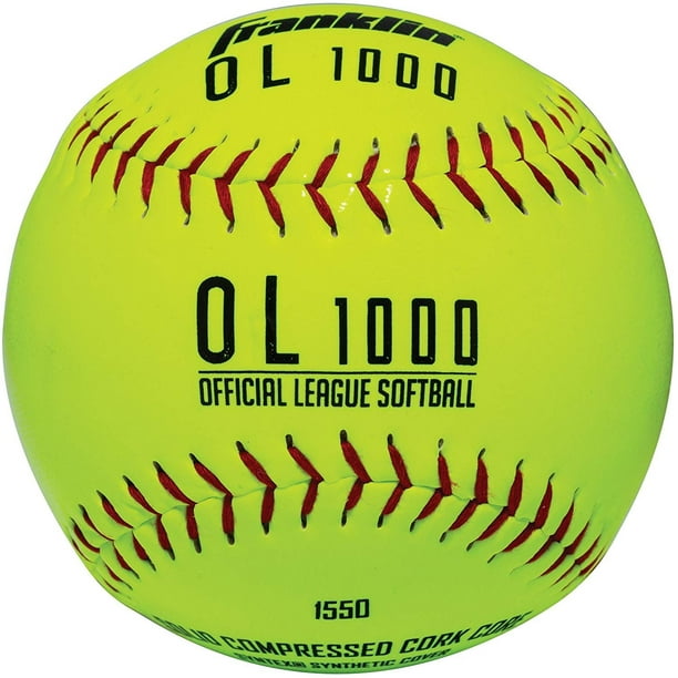 Franklin Sports Practice Softballs Official Size and Weight Softball Perfect For Softball