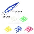 thumbnail image 3 of 3Pcs Disposable Tweezers Safety Beads Tweezer Clip Tool Toys Bead Model Building Craft Toy DIY Accessories Scissors Green, 3 of 7