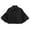 a-Black11032, variant on VNKIDY Womens Solid Color Bell Long Sleeve Blouse Turn Down Collar Button Down Loose Fit Casual Shirt Top For Daily Wear Cozy Top