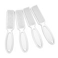 thumbnail image 1 of Cepillo para uñas Unique Bargains 4 piezas limpiador de uñas transparente, 1 of 8
