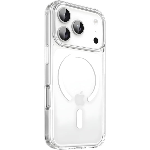UPTECH 1 Magnetic Clear Case Compatible with iPhone 17 Pro 6.3-Inch, MagSafe Compatible, Shockproof Transparent Protective Phone Cover