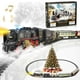 thumbnail image 1 of Set de tren eléctrico Funwee Train Toy con humo, luz y sonido, 1 of 6
