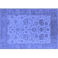 thumbnail image 1 of Ahgly Company Indoor Rectangle Oriental Blue Traditional Area Rugs, 6' x 9', 1 of 4