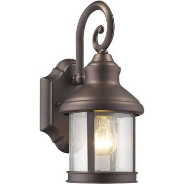 Forte Lighting 1 Light Outdoor Wall Lantern - Walmart.com