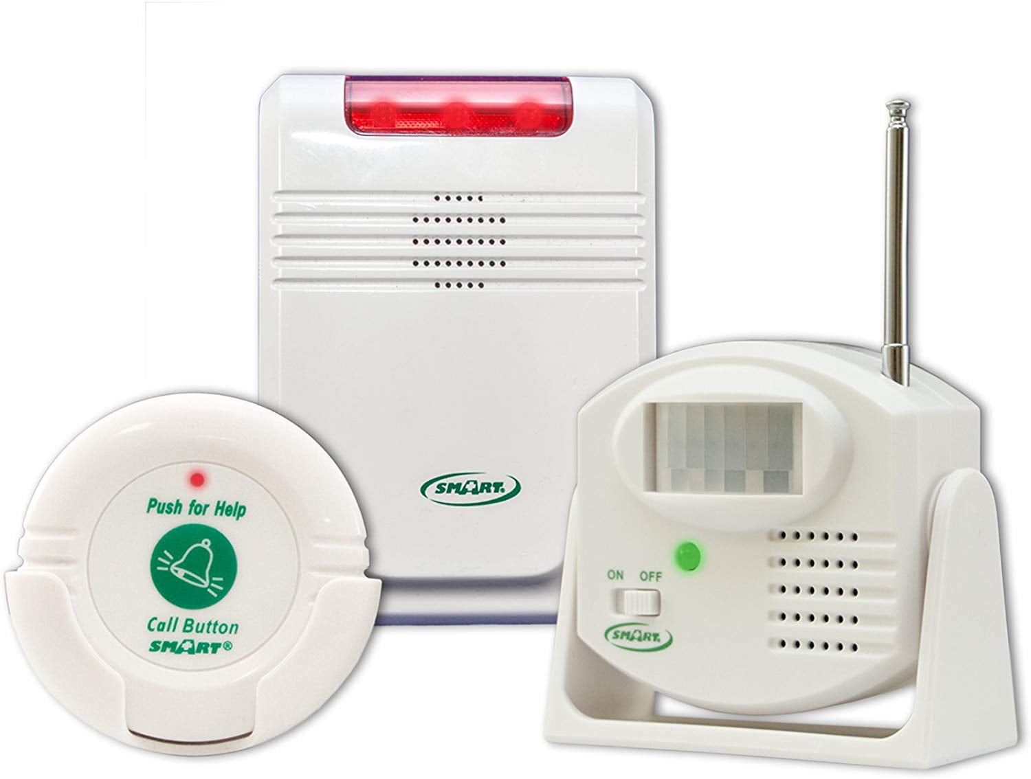 Smart Caregiver Cordless Motion Sensor and Nurse Call System for Fall