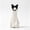 1#, variant on Ghost Figurine With Bow 20" Resin Statue Halloween Decor For Mantel, Entryway, or Tabletop