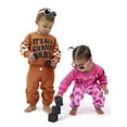 thumbnail image 3 of Onesies Brand Girls 2Pc Pant and Sweatshirt Set 0/3 Months - 24 Months, 3 of 7
