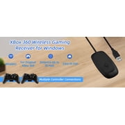 Mcbazel Wireless USB 2.0 Gaming Receiver Adapter for Xbox 360 /Windows PC Desktop Laptop Gaming