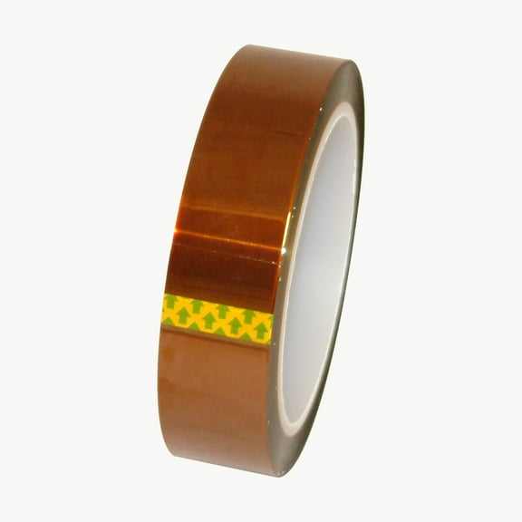 Pro Tapes PRO-952 Kapton Polyimide Film Tape: 1 in x 36 yds. (Amber / Transparent)