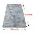 thumbnail image 2 of Super Soft Fluffy Shag Rug Area Rugs Bedroom Living Room Anti-skid Carpet Shaggy Yoga Mat Child Play Floor Pad, 2 of 6