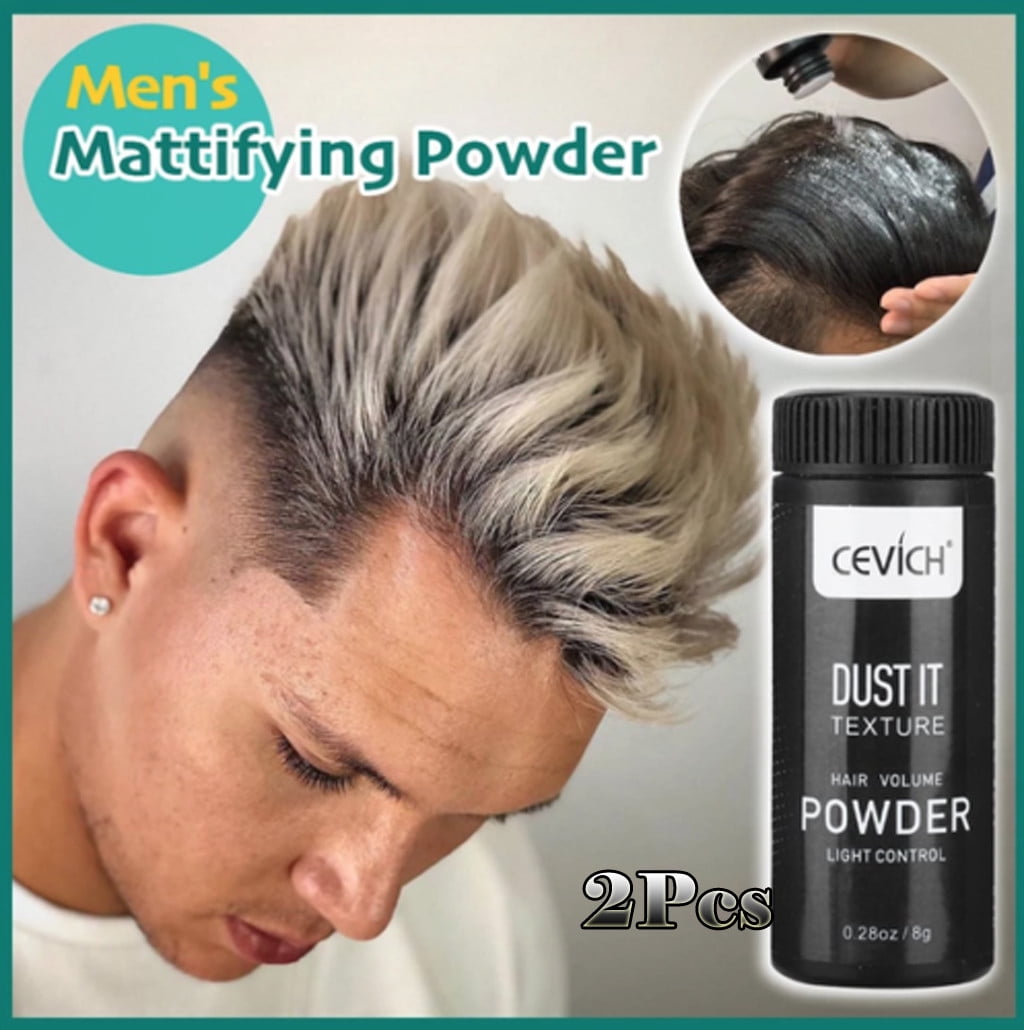 Hair Volumizing Mattifying Powder Fiber Hairspray Best Dust It Men Women -  