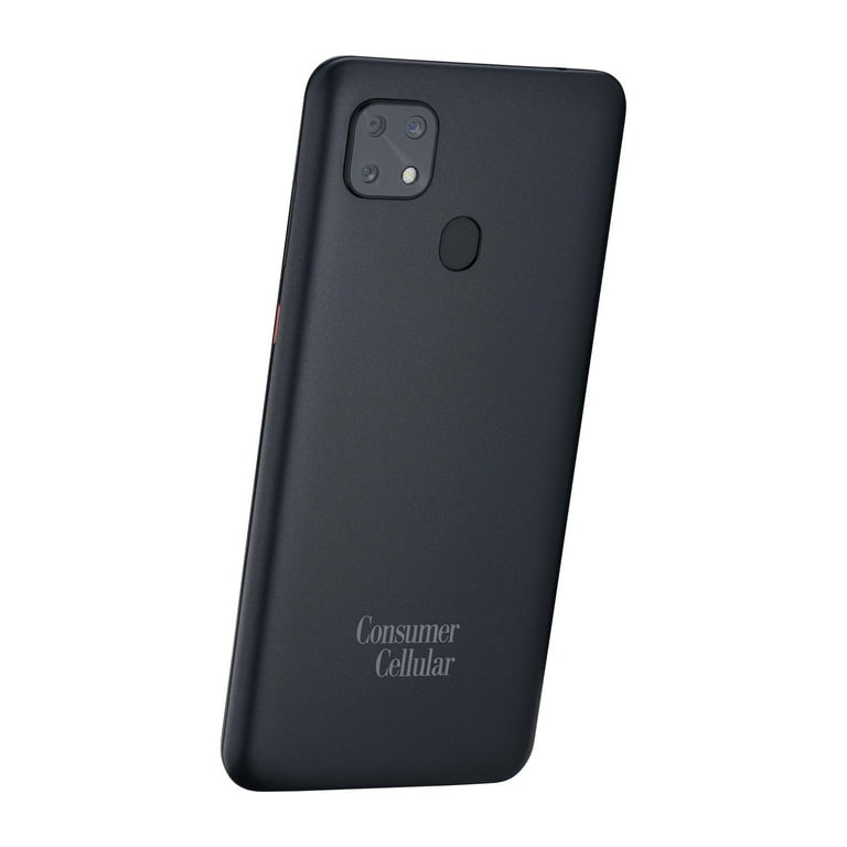 Consumer Cellular ZMax10 Smartphone, 32GB, Gray, 6.49” Display