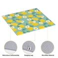 thumbnail image 4 of Xecao Lemons Chamomile Flowers And Leaves Print Dish Drying Mat for Kitchen Counter,Absorbent Coffee Bar Mat, Dish Drainer Rack Mats,Dining Room Decoration, 4 of 8
