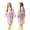 Pink3, variant on Cethrio Kids Girls' Rain Jackets, Mid-length Waterproof Outdoor Hooded Kids Raincoat Pink Size 3-14 T