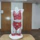 thumbnail image 2 of Lencería sexy europea y americana, traje de tentación dividido multicolor de encaje transparente sexy, 2 of 5