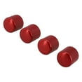 thumbnail image 2 of Mosiee 4Pcs 6Mm Guitar Bass Dome Tone Volume Control Knobs For Electric Guitar Bass Potentiometer Control Top Hat Guitar Replacement, 2 of 9