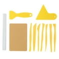 thumbnail image 1 of Kit de 11 piezas para esculpir, tallar y frotar: juego de herramientas de arcilla para niños con palitos de barro acrílico y tabla raspadora, 1 of 8